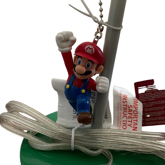 Super Mario Question Block Lamp Light Nintendo Kids Decor Yellow NEW - Picture 5 of 5